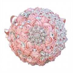 Crystal Jewelry Rhinestone Brooch Bridesmaids Wedding Bouquet