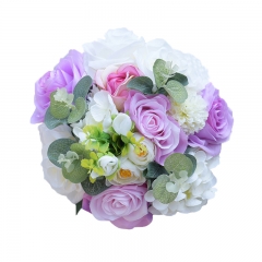 Lavender Rose White Peony for Wedding Bridesmaid